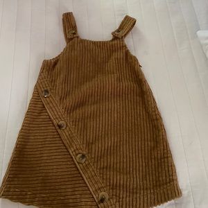 Zara girls corduroy dress. Good for fall.